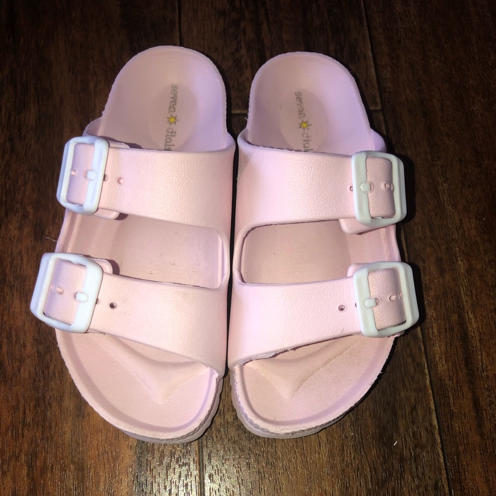 Pink sandals